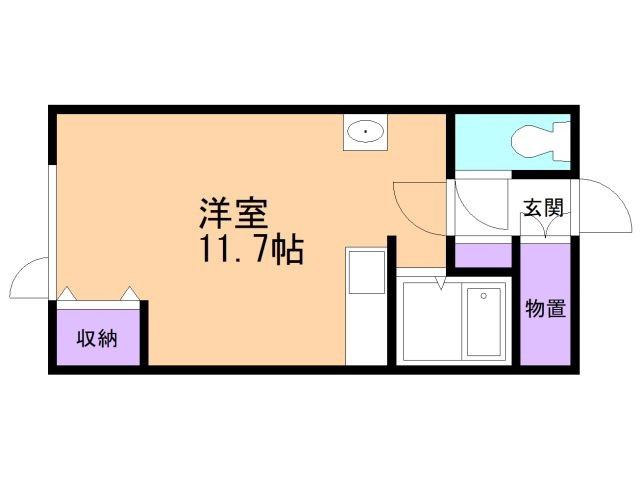はまだ荘の間取り