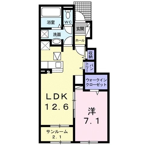 Ｆｏｒｚａ　ＤＫⅡの間取り