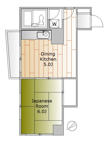 グリーンハイツ大森 の間取り