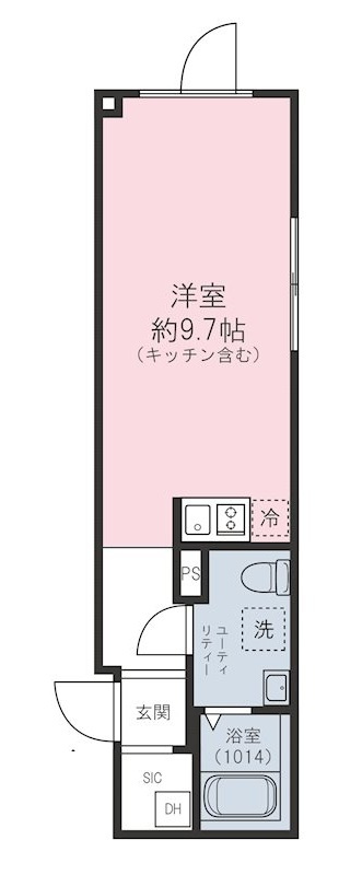 チャルテ千川 の間取り|間取りです。