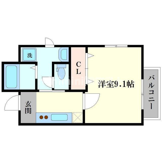 TOYOTOMI STAY PREMIUM 天王寺公園南Ⅰの間取り