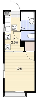 【間取り】 | ジュネス福寿 | 間取りです。