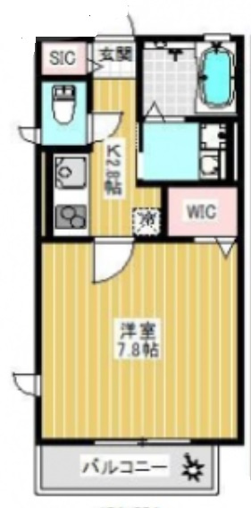 アイズコートⅡの間取り