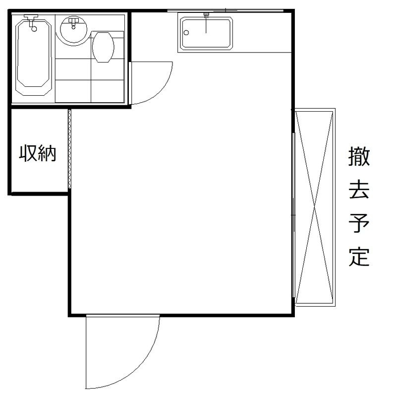 山王ハウスの間取り|間取りです。