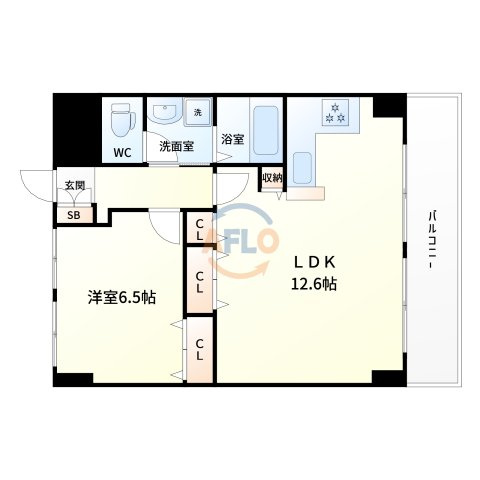 松籟マンションの間取り|間取り