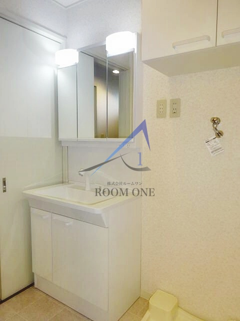 ドミール田園調布の洗面所|洗面台です。