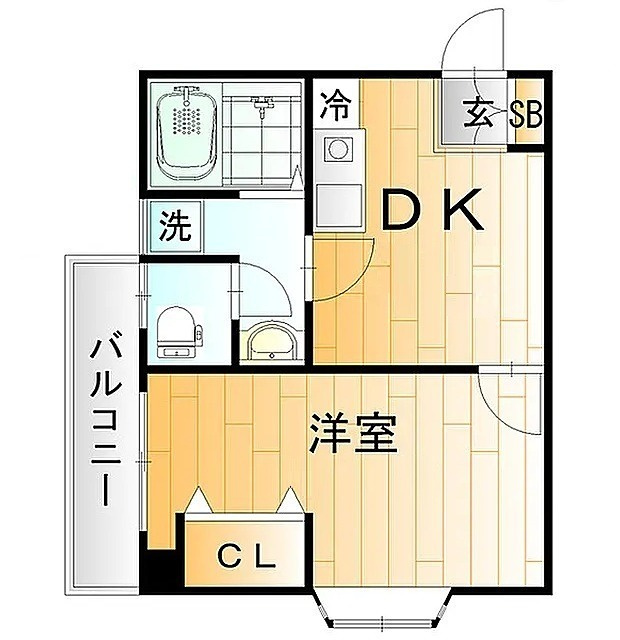 ノースレジェンド王子 の間取り|間取りです。