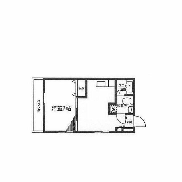 リバティ・ハイムの間取り|間取りです。