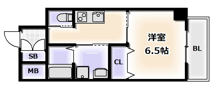 ふぁみ～ゆ山之内の間取り
