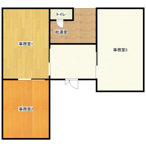 稲熊町滝道 貸店舗の間取り