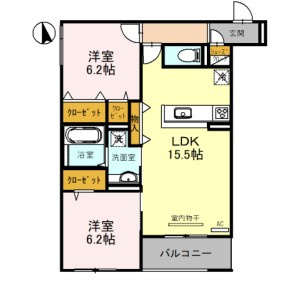 SOURIANの間取り