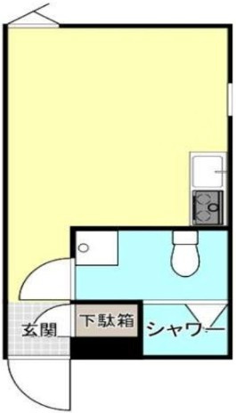 ＦＬレジデンス神宮御苑Ⅴの間取り|間取りです。