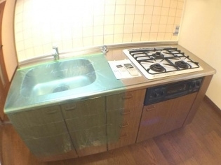 神戸市中央区山本通４丁目の賃貸マンションのキッチン