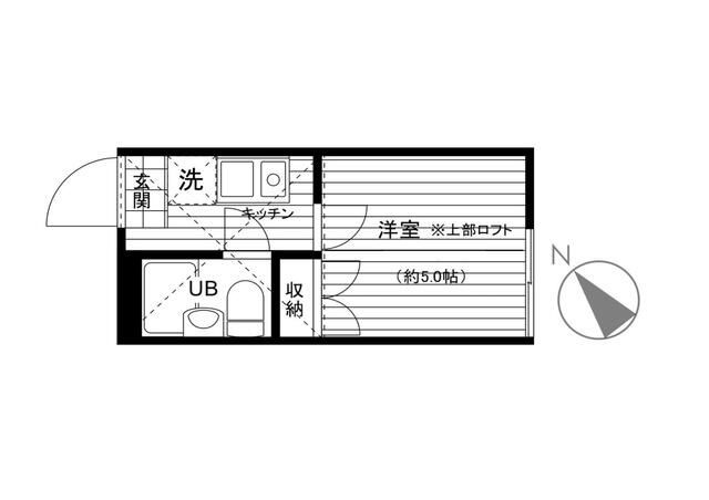カルタス都立大の間取り