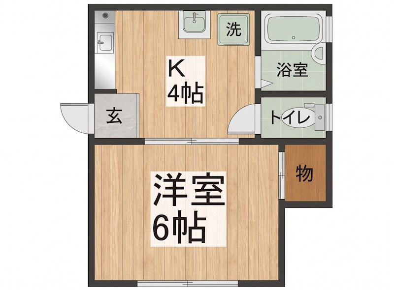 ラペーシュ目黒本町 の間取り|間取りです。