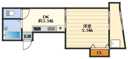 隆勝ビルの間取り