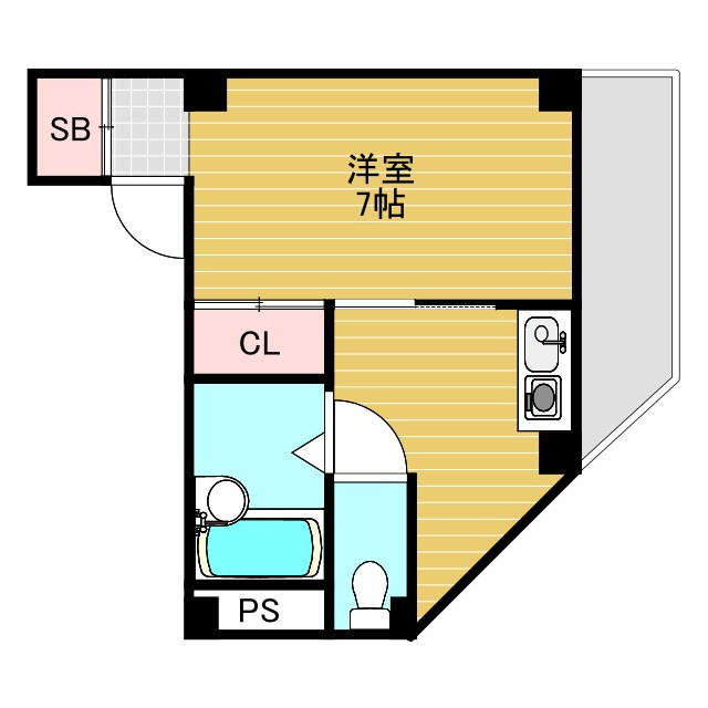 プランドールSakaeの間取り