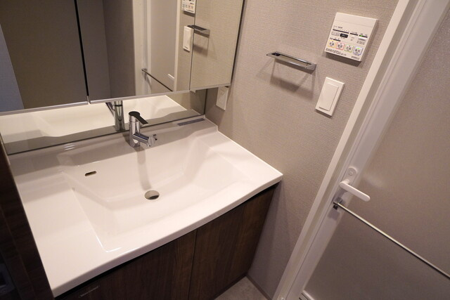 リビオメゾン新大橋の洗面所|※写真は同タイプ住戸です。
