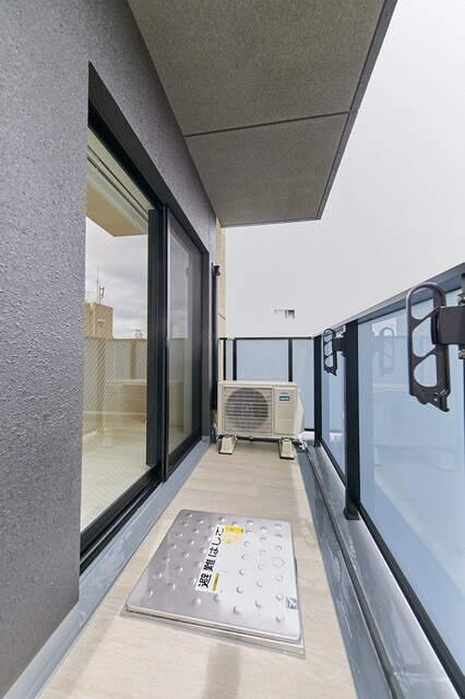 アーバネックス日本橋水天宮前のバルコニー|※写真は同タイプ住戸です。