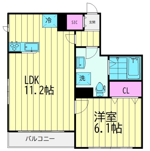 S-FLAT Ⅴの間取り