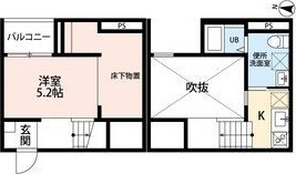 Partage　suzu(パルタージュスズ)の間取り