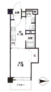 多摩川フラワーマンションの間取り