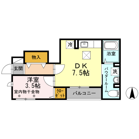 【間取り】 | アンセム大和