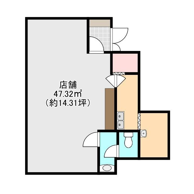 花見小路ビルの間取り