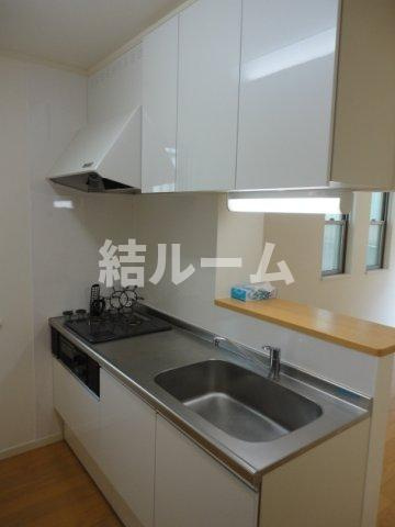 豊島区雑司が谷１丁目のアパートのキッチン