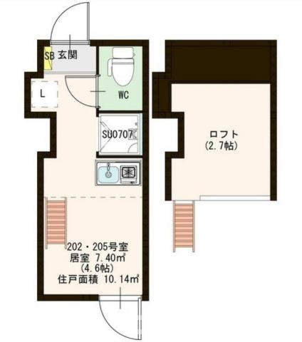 【間取り】 | ハーモニーテラス野沢