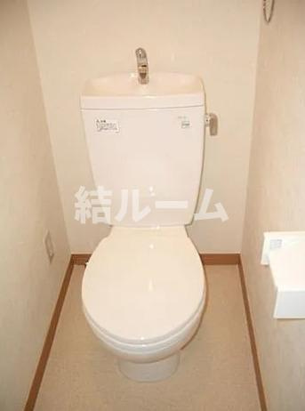 北区東田端１丁目の賃貸マンションのトイレ