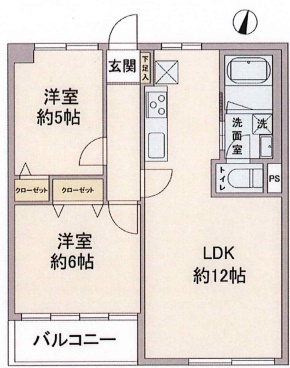 西片住宅の間取り