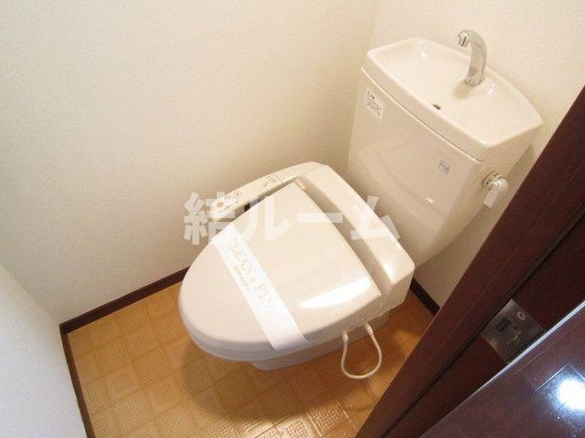 文京区湯島２丁目の賃貸マンションのトイレ