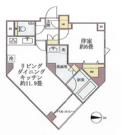 TKD本郷の間取り