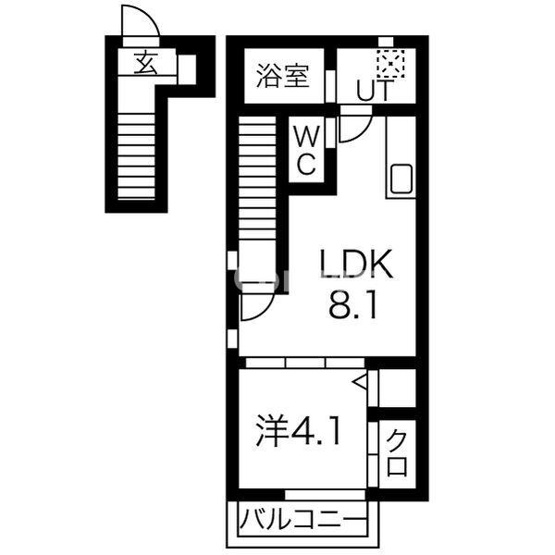 【間取り】 | ビューテラスＴⅡ