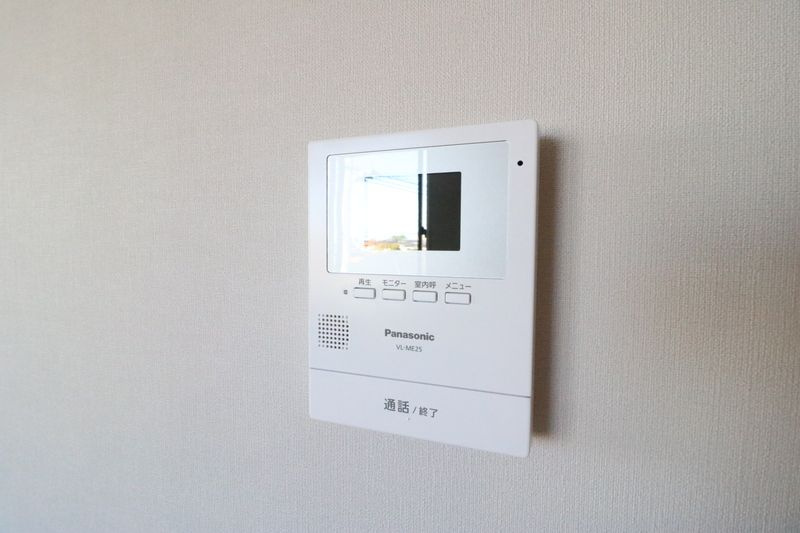 CS津福のセキュリティ|TVモニター付きで安心です☆
