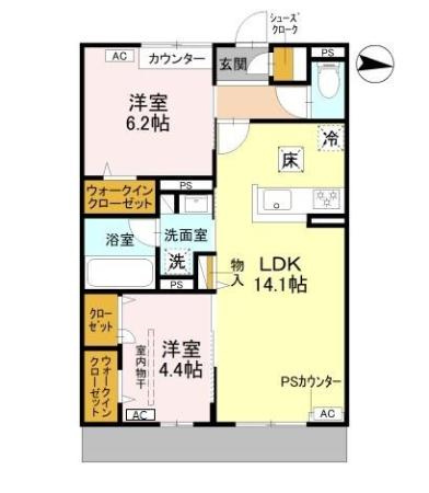 【間取り】 | MAISONFIKA
