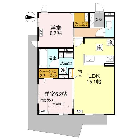 【間取り】 | MAISONFIKA