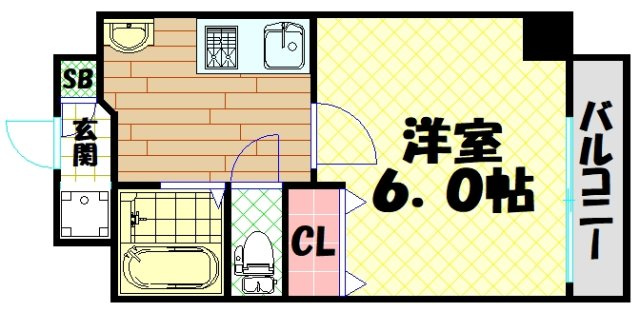 【間取り】 | グランエクラ岸里