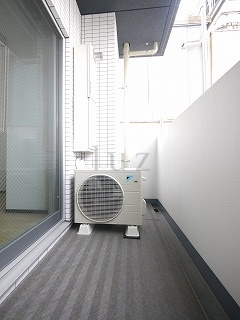 ジェノヴィア川崎駅グリーンヴェールのバルコニー