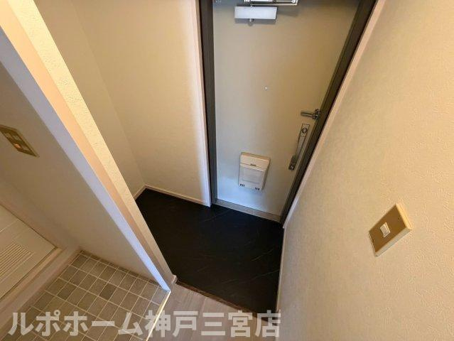 グレイスハイツ永楽の玄関