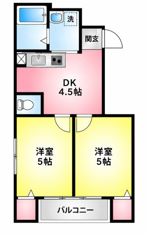 アルマース壱番館の間取り