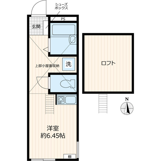 ジョリフルール東台の間取り