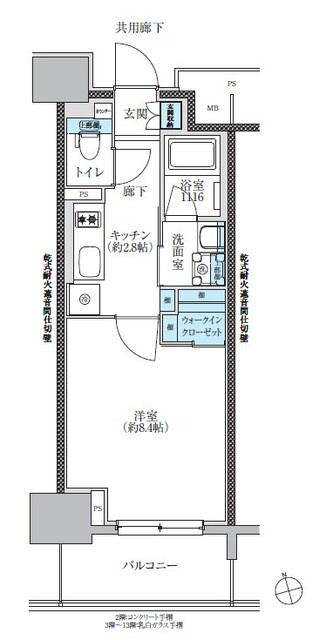 ＴＥＮＡＳ池下（テナス池下）の間取り