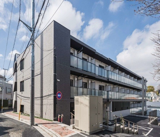 【外観】 | パークキューブ大森山王 | 外観は落ち着いています