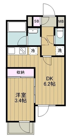 【間取り】 | パークキューブ大森山王