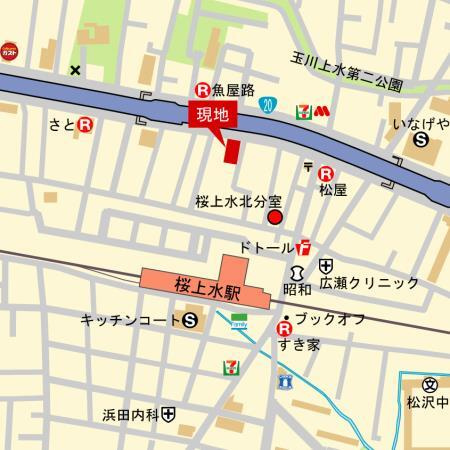 【地図】 | ＫＤＸレジデンス桜上水