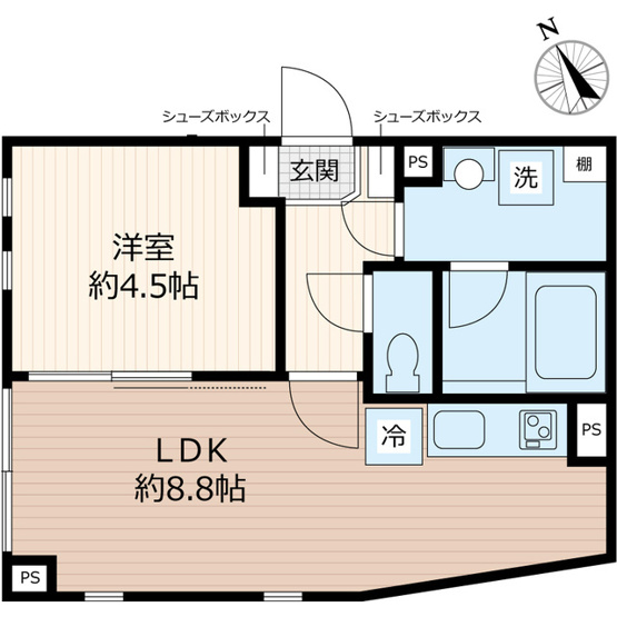 【間取り】 | ＴＯＢＥ　北沢
