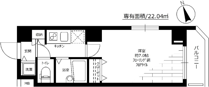 フェニックス八王子の間取り