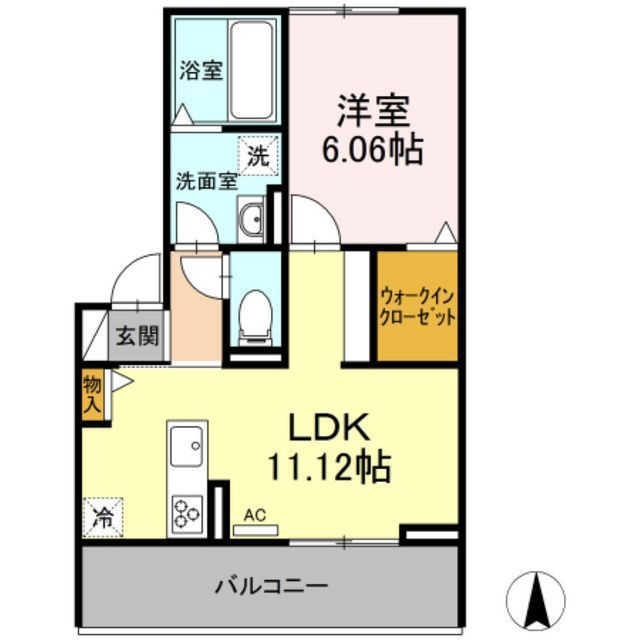 ＡＳＴＲＯ宮浦の間取り